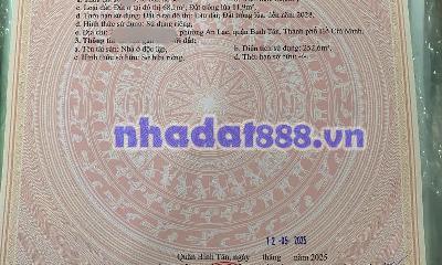 Bán Nhà Đẹp An Lạc – Phòng Master Tầng Trệt 4PN – 80m2 
