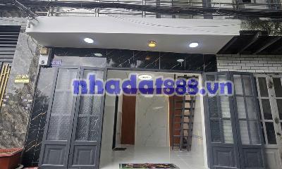 Nhà hẻm 6m mặt tiền tiện kinh doanh
