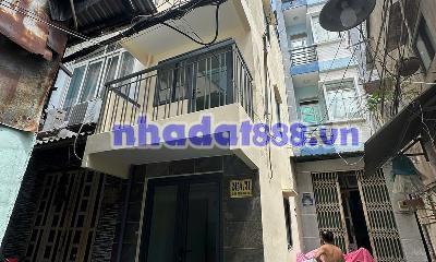 Nhà nhỏ 2 lầu ba Đình F8 Q8
